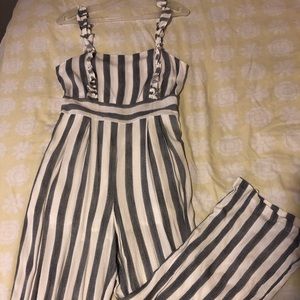 Stripped romper